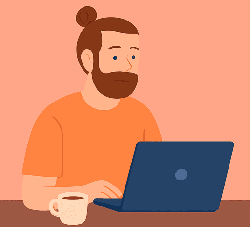 knotman_met_laptop_en_koffie