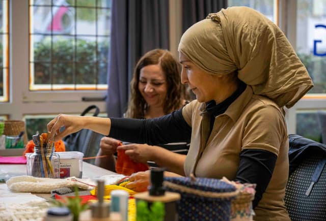 Activiteit Huis van de Wijk- Foto Sociaal Werk Nederland hires